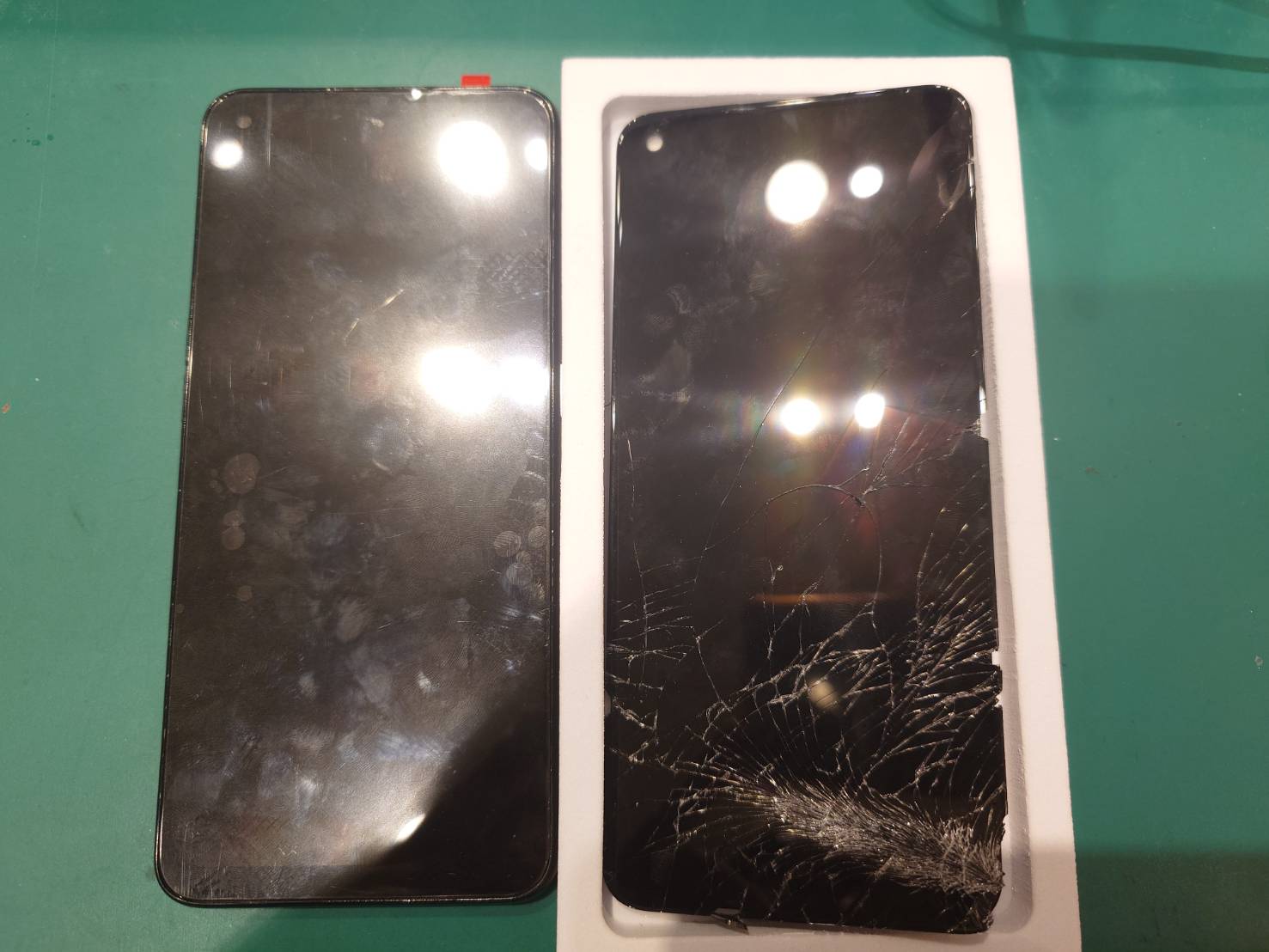 【品川よりご来店】OPPO A55sの画面交換修理をご依頼いただきました！